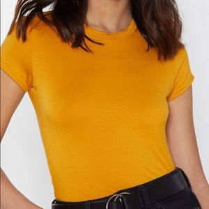 Tight Mustard Yellow Top